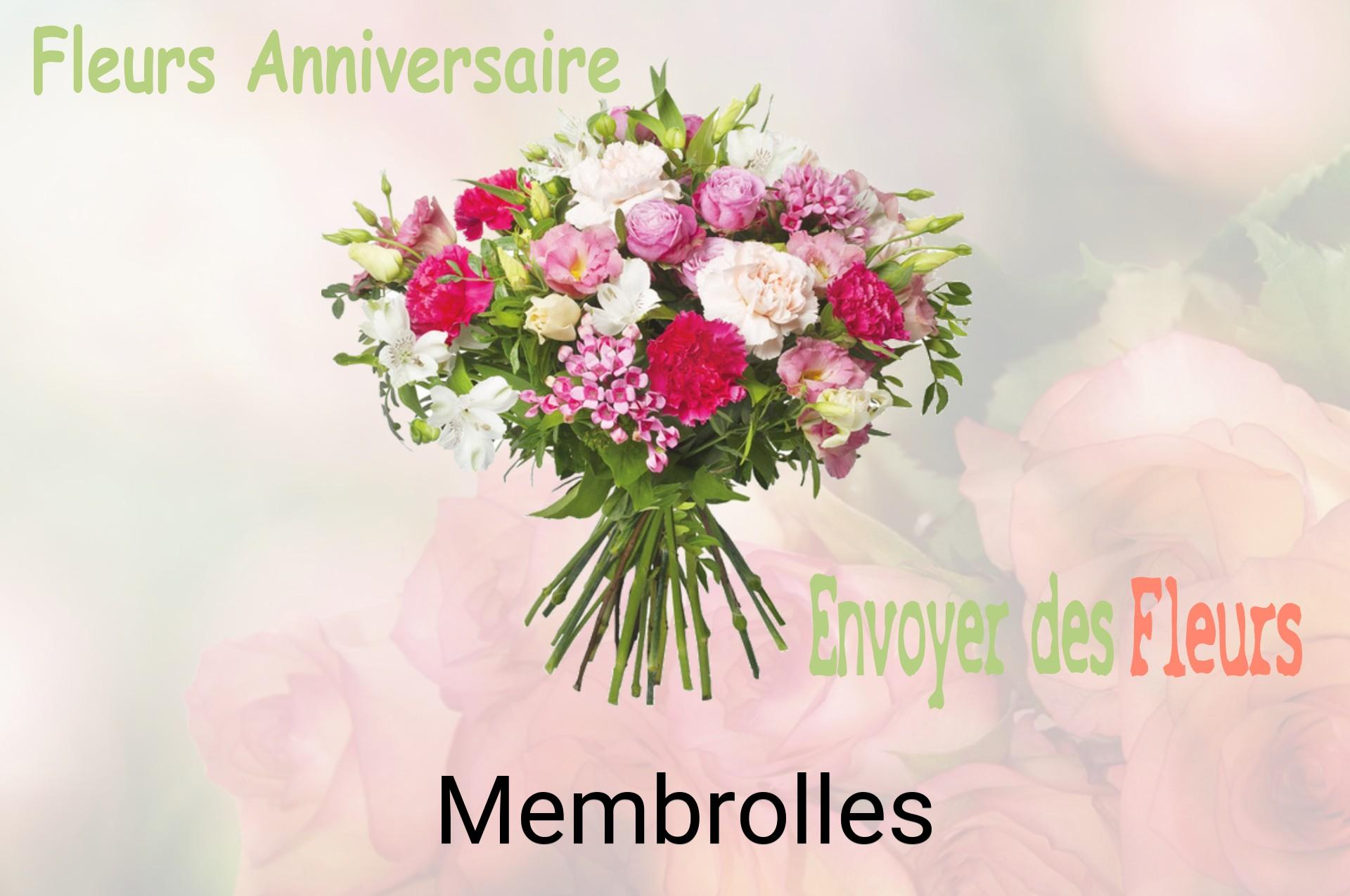 Bouquet de fleurs d’anniversaire livré à Membrolles